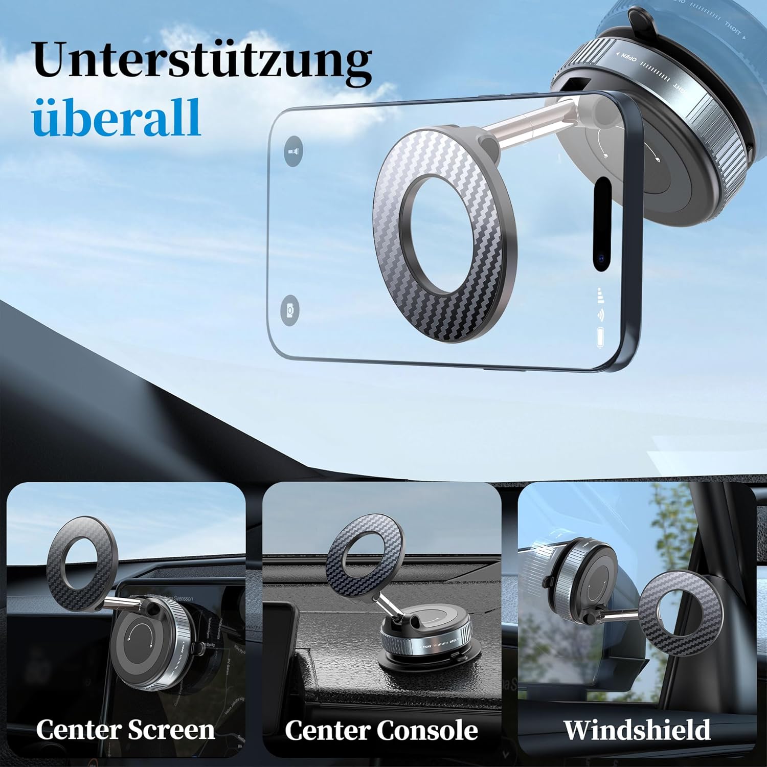 Suport Magnetic Telefon Auto